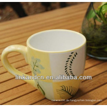 Multi-leafs Design Keramik Kaffeetassen-China Herstellung